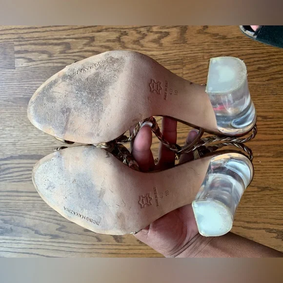 BCBGMaxAzria Braided Multi-Color Sandals - Picture 4 of 6